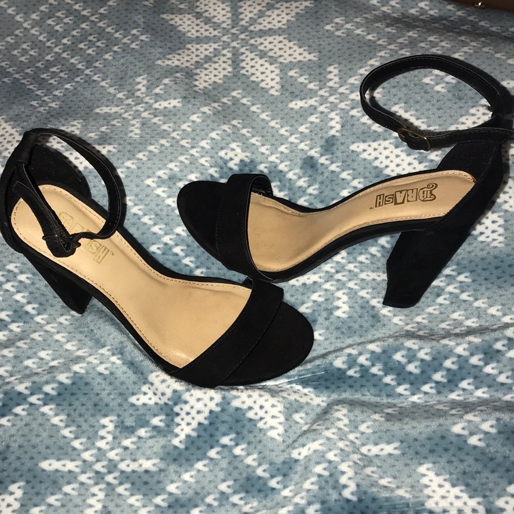 Black heels